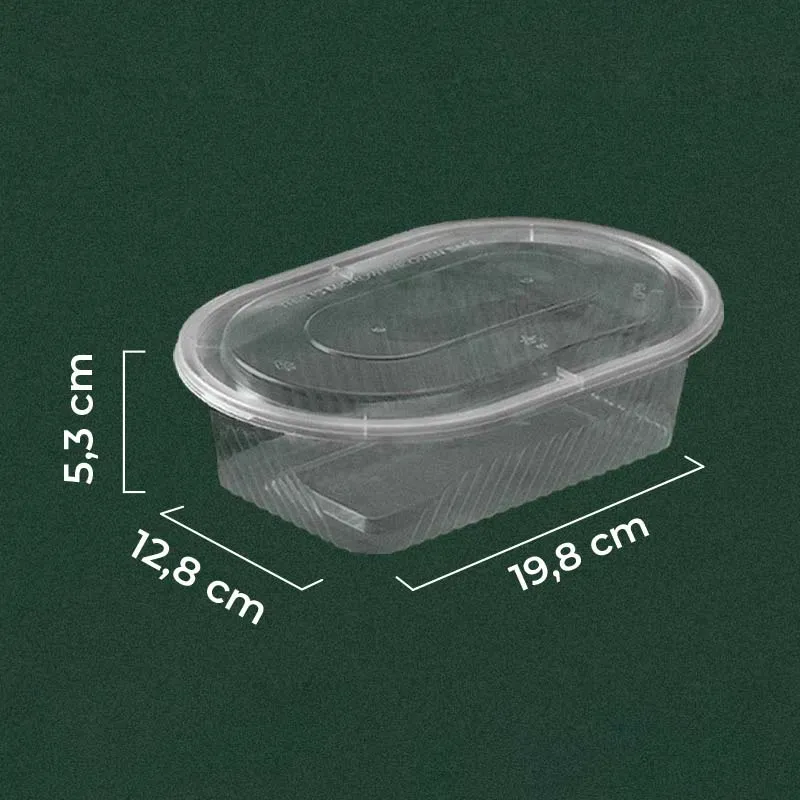 Thinwall Container 750ml Clear PP | Wingoh Albindo