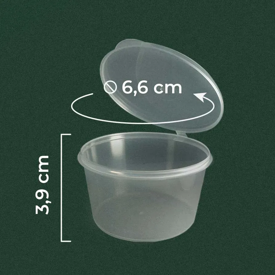 Sauce Cup 100ml PP Catering Pack | Wingoh Albindo