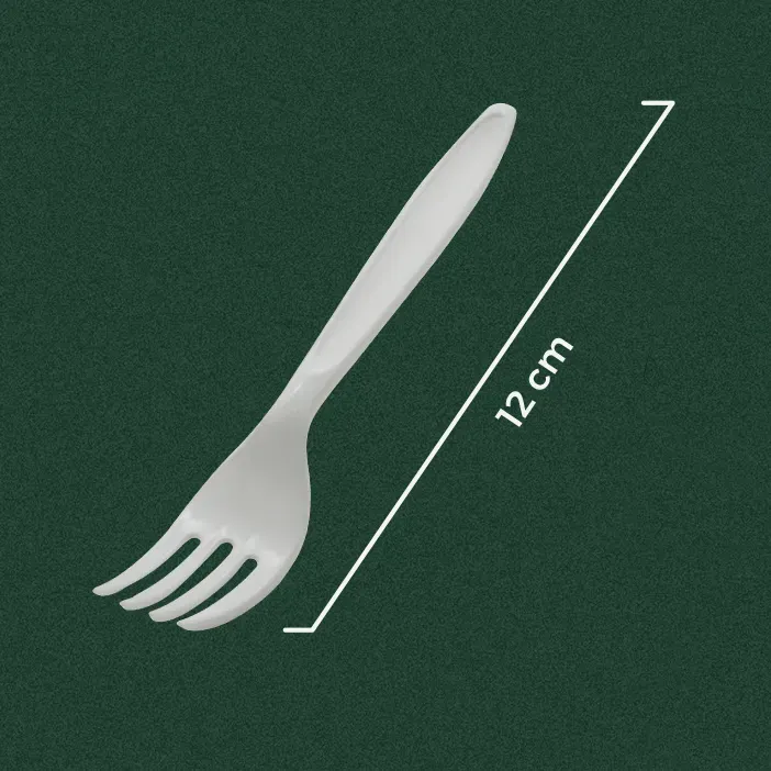 Dessert Fork GM-4 12cm PP/PS Cake | Wingoh Albindo