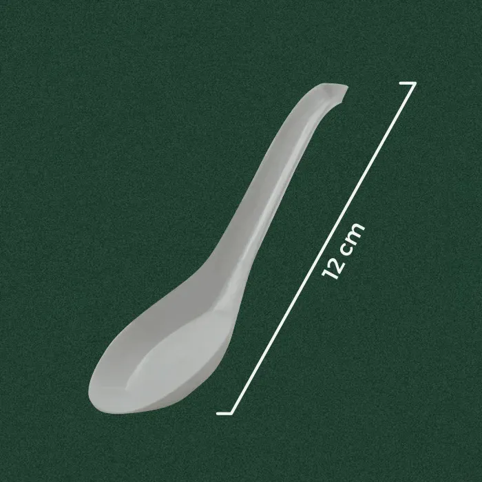 Broth Spoon SM-6 12cm PP Light | Wingoh Albindo