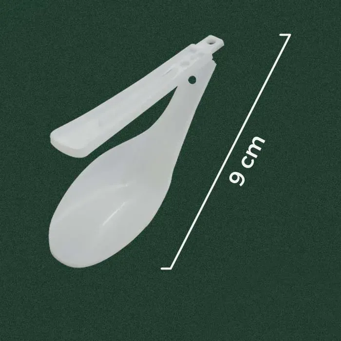Folding Spoon TS-6 9cm PP Sealed | Wingoh Albindo