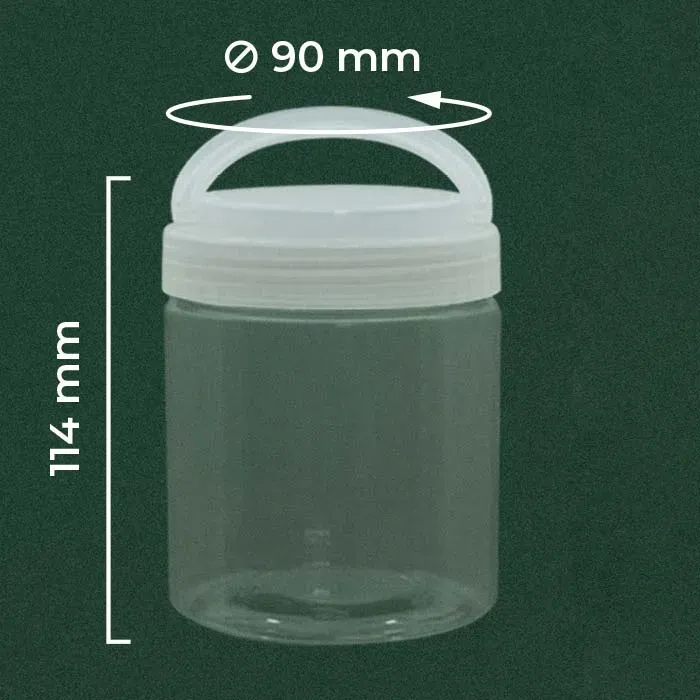 Jar Handle Light 500ml PET | Wingoh Albindo Tangerang