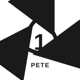 Resin code #1 PETE/PET symbol for mineral water bottles and cold beverage packaging