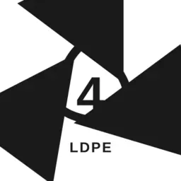 Resin code #4 LDPE symbol for plastic bags and flexible packaging