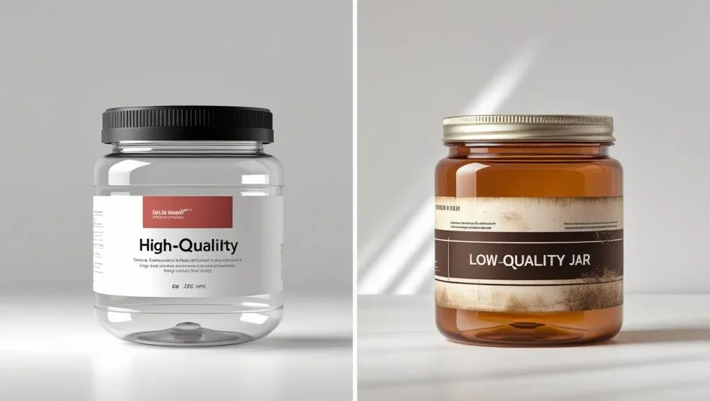 quality plastic jar