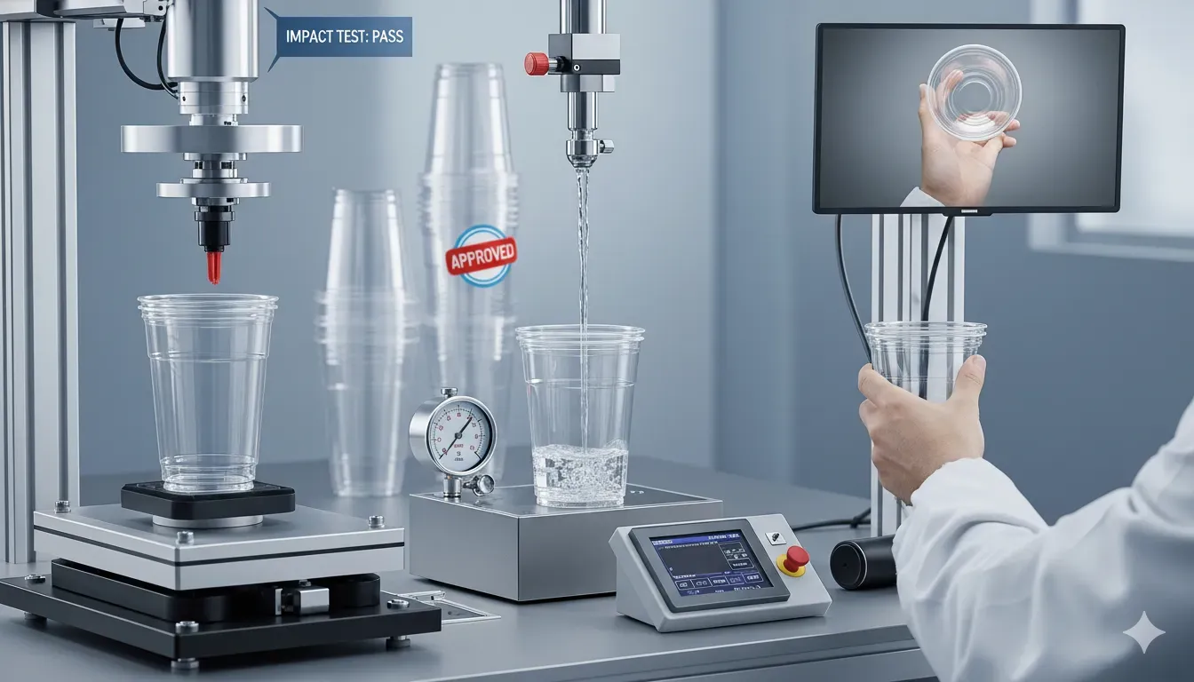 long-term benefits of consistent plastic cup quality testing for B2B buyers
