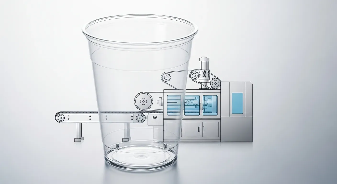 Selecting food-grade PP resin and injection molding machinery for plastic cup production