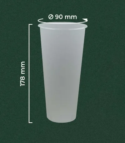 Gelas plastik warna 700ml yang super tebal dan kuat untuk acara atau pesta besar